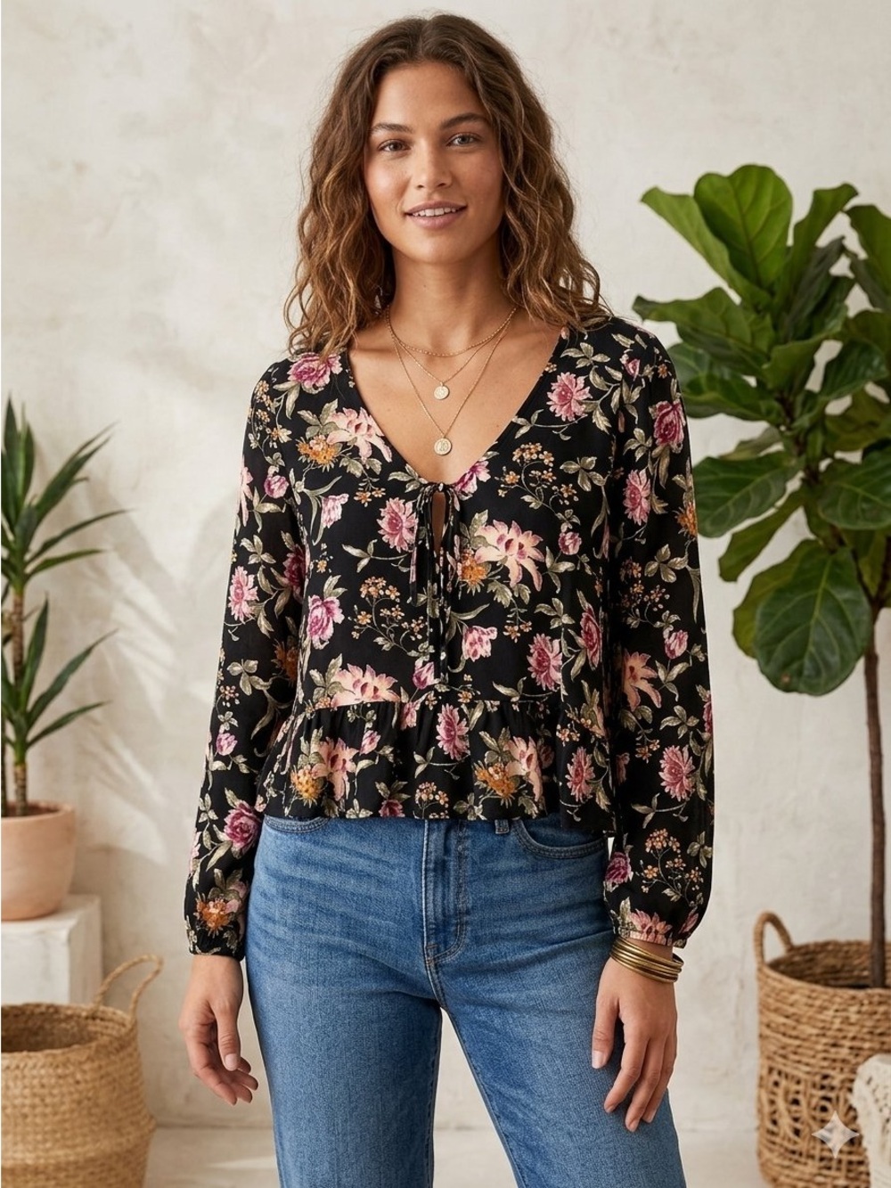 American Eagle Boho Top